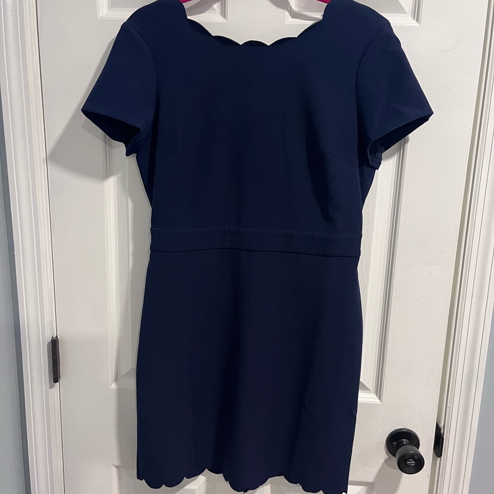 NWT Maison Jules Navy Dress. Size 8.
